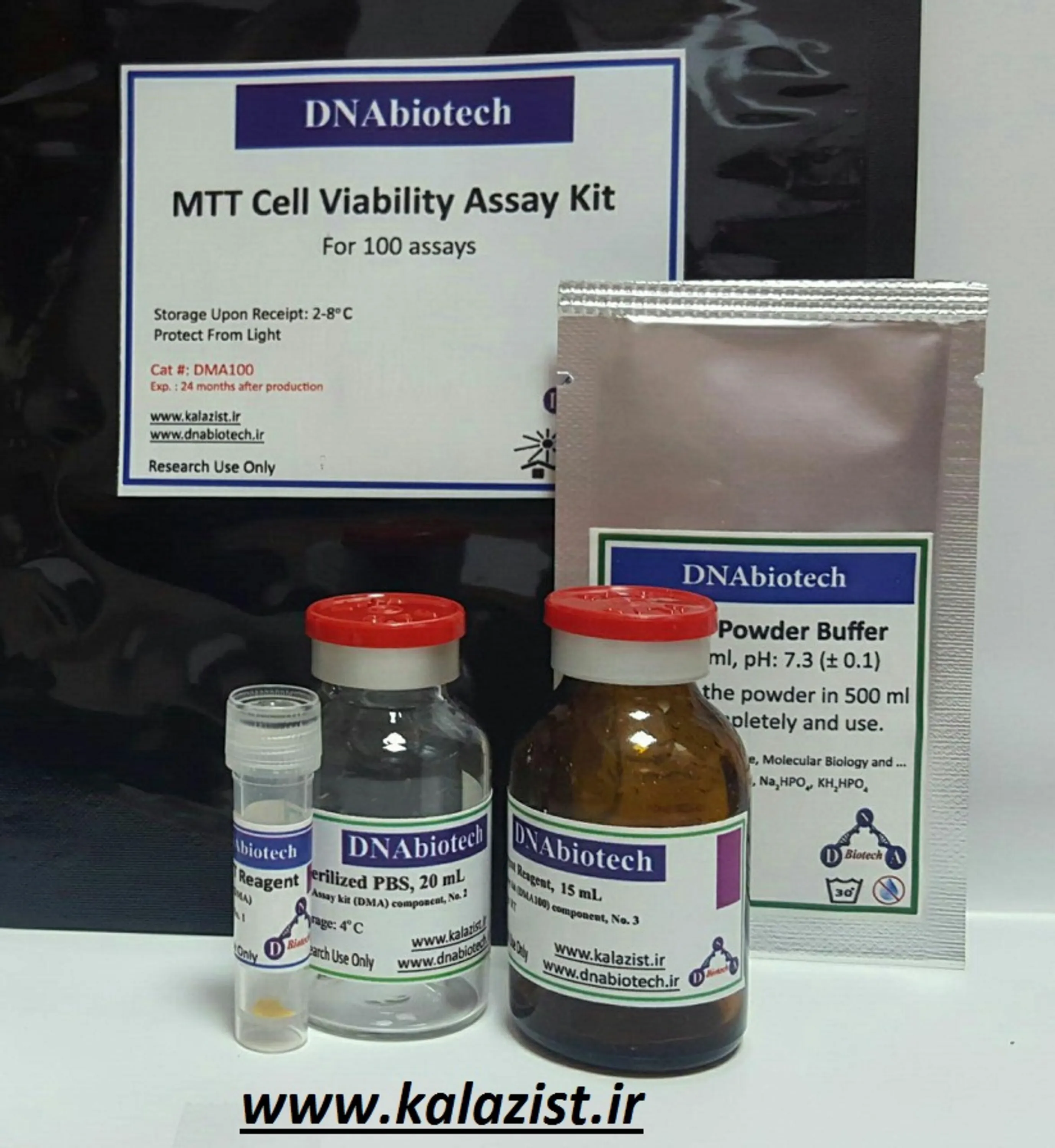 کیت ام تی تی 100 واکنشی kalazist کیت ام تی تی 100 واکنشی کالازیست